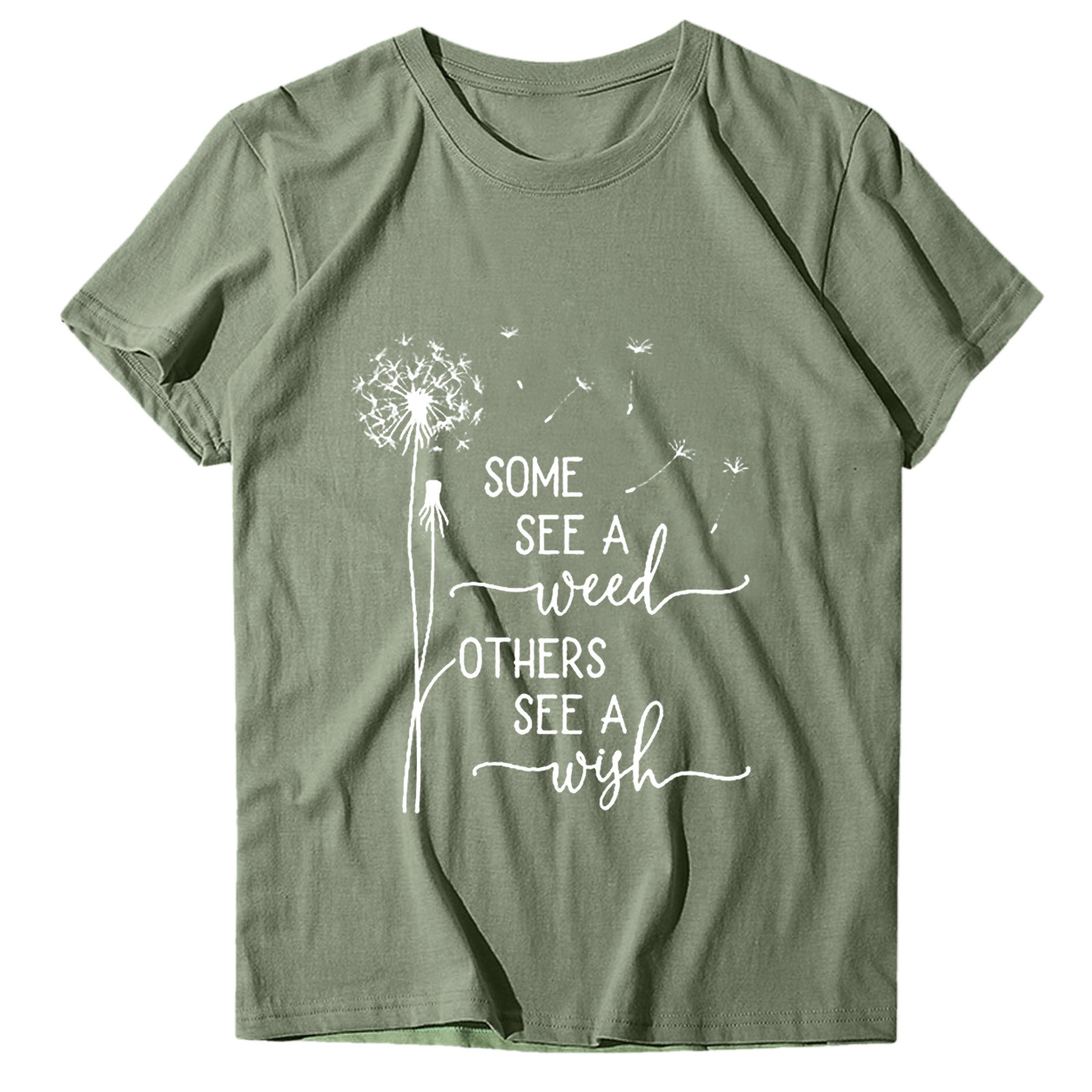 thumbnail image 5 of Camiseta informal de manga corta con estampado de letras para mujer: cuello redondo, top de poliéster, versátil para combinar con leggings o vaqueros, disponible en varias tallas., 5 of 8